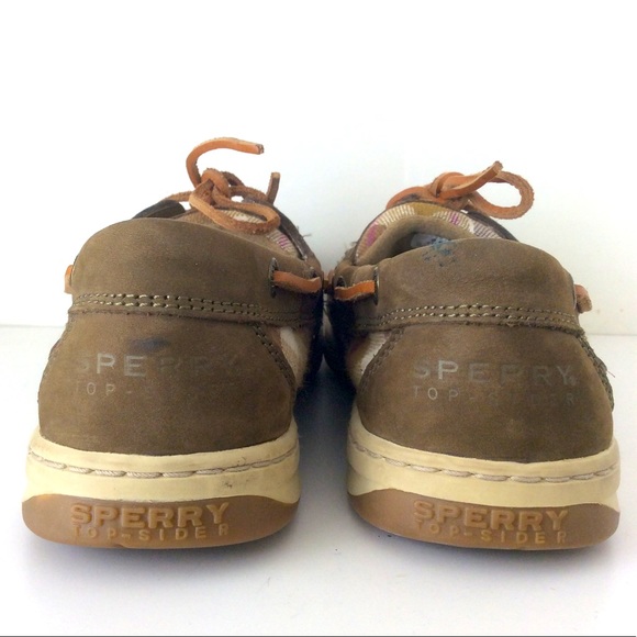 Sperry Top Sider Suede Leather Flats Size 9.5 - Picture 6 of 15